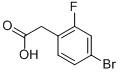 4-溴-2-氟苯乙酸结构式_114897-92-6结构式