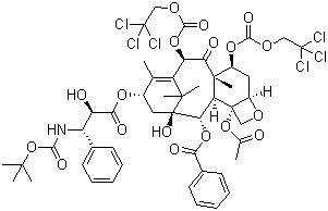 多西紫杉醇中间体结构式_114915-14-9结构式