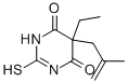 5-乙基二氢-5-(2-甲基烯丙基)-2-硫氧代-1h,5h-嘧啶-4,6-二酮结构式_115-56-0结构式