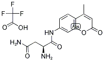 H-天冬氨酰胺酰-7-氨基-4-甲基香豆素三氟乙酸盐结构式_115047-90-0结构式