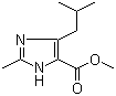 2-甲基-4-(2-甲基丙基)-1H-咪唑-5-羧酸甲酯结构式_1150617-77-8结构式