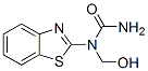 Urea, n-2-benzothiazolyl-n-(hydroxymethyl)- (9ci) Structure,115144-51-9Structure