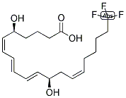 (5S,6Z,8E,10E,12R,14Z)-20,20,20-三氟-5,12-二羟基-6,8,10,14-二十碳四烯酸结构式_115178-97-7结构式