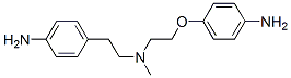 N-甲基-N-(4-氨基苯氧乙基)-4-氨基苯乙胺结构式_115256-13-8结构式