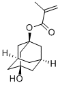 1-甲基丙烯酰氧基-3-金刚烷醇结构式_115372-36-6结构式