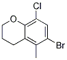 6-溴-8-氯-5-甲基-3,4-二氢-2H-1-苯并吡喃结构式_1154740-72-3结构式