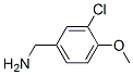 3-氯-4-甲氧基苄胺结构式_115514-77-7结构式