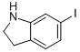 6-碘吲哚啉结构式_115666-46-1结构式