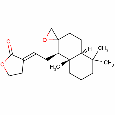 高良姜萜内酯结构式_115753-79-2结构式