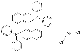 [(R)-(+)-2,2-双(二苯基膦)-1,1-联萘]二氯化钯结构式_115826-95-4结构式