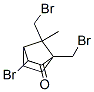 (1S,4S)-3-溴-1,7-二(溴甲基)-7-甲基双环[2.2.1]庚烷-2-酮结构式_115887-80-4结构式