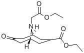 3-(乙氧基羰基)-7-氧代-9-氮杂双环[3.3.1]壬烷-9-乙酸乙酯结构式_115956-03-1结构式