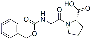N-苄氧羰基甘氨酰-L-脯氨酸结构式_1160-54-9结构式