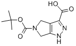 4,6-二氢吡咯并[3,4-c]吡唑-3,5(1H)-二羧酸-5-(1,1-二甲基乙基)酯结构式_1160248-35-0结构式