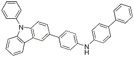N-(4-(9-苯基-9H-咔唑-3-基)苯基)-(1,1鈥?联苯)-4-胺结构式_1160294-96-1结构式