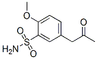 5-丙酮基-2-甲氧基苯磺酰胺结构式_116091-63-5结构式