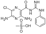 Phenamil methanesulfonate Structure,1161-94-0Structure