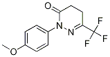 2-(4-甲氧基苯基)-6-(三氟甲基)-4,5-二氢吡嗪-3(2H)-酮结构式_1161004-77-8结构式