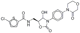 利伐沙班4-羟基代谢物结构式_1161719-51-2结构式