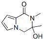 (9CI)-3,4-二氢-3-羟基-2,3-二甲基吡咯并[1,2-a]吡嗪-1(2H)-酮结构式_116212-49-8结构式