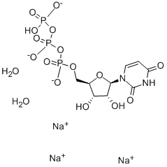 尿苷-5-三磷酸三钠盐二水合物结构式_116295-90-0结构式