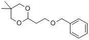 2-[2-(苄氧基)乙基]-5,5-二甲基-1,3-二噁烷结构式_116376-29-5结构式