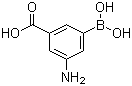 3-氨基-5-羧基苯硼酸结构式_116378-40-6结构式