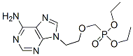 [[2-(6-氨基-9H-嘌呤-9-基)乙氧基]甲基]膦酸二乙酯结构式_116384-53-3结构式