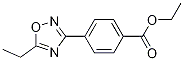 4-(5-乙基-1,2,4-噁二唑-3-基)苯甲酸乙酯结构式_1166756-79-1结构式