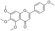 4,5,6,7-四甲氧基黄酮结构式_1168-42-9结构式