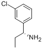(R)-1-(3-氯苯基)丙烷-1-胺盐酸盐结构式_1168139-52-3结构式