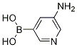 3-氨基吡啶-5-硼酸结构式_1169748-84-8结构式