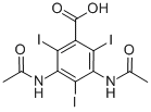 泛影酸结构式_117-96-4结构式