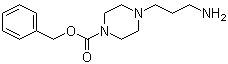 4-(3-氨基丙基)哌嗪-1-羧酸苄酯结构式_117009-98-0结构式