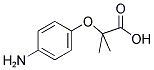 2-(4-氨基苯氧基)-2-甲基丙酸结构式_117011-70-8结构式