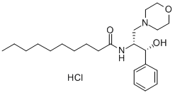 D,L-苏阿糖型-1-苯基-2-鱼腥草氨基酸-3-吗啉-1-丙醇盐酸结构式_117019-08-6结构式