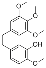 (Z)-2-甲氧基-5-(3,4,5-三甲氧基苯乙烯)苯酚结构式_117048-59-6结构式