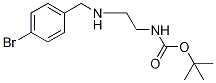N-[2-[[(4-溴苯基)甲基]氨基]乙基]氨基甲酸1,1-二甲基乙酯结构式_1171245-32-1结构式