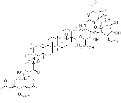 大豆皂苷Aa结构式_117230-33-8结构式