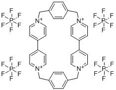 环双(百草枯-1,4-苯醚)四(六氟磷酸酯)结构式_117271-77-9结构式