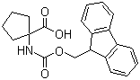 Fmoc-1-氨基环戊烷羧酸结构式_117322-30-2结构式