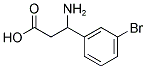3-氨基-3-(3-溴苯基)丙酸结构式_117391-50-1结构式