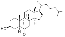 6-酮胆甾烷醇结构式_1175-06-0结构式