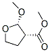 顺式-(9ci)-四氢-2-甲氧基-3-呋喃羧酸甲酯结构式_117632-34-5结构式