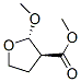 反式-(9ci)-四氢-2-甲氧基-3-呋喃羧酸甲酯结构式_117632-35-6结构式
