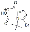 1H-Pyrrole-1,2-dicarboxylic acid, 5-bromo-, 1-(1,1-dimethylethyl) ester Structure,117657-41-7Structure