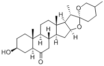 Laxogenin Structure,1177-71-5Structure