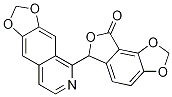 6-(1,3-Dioxolo[4,5-g]isoquinolin-5-yl)furo[3,4-e]-1,3-benzodioxol-8(6h)-one Structure,117772-89-1Structure