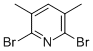 3,5-二甲基-2,6-二溴吡啶结构式_117846-58-9结构式