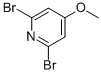 2,6-Dibromo-4-methoxypyridine Structure,117873-72-0Structure